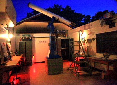 Clark 8-in. in Present Teaching Observatory (2010)