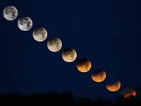 Lunar Eclipse Composite