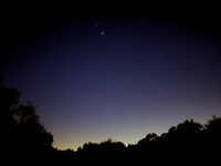 Jupiter and Saturn Converging Jupiter and Saturn Converging