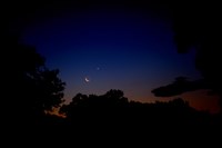 Moon and Venus Rising Moon and Venus Rising