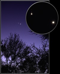 Venus-Jupiter Close Conjuncion Venus-Jupiter Close Conjuncion