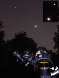 Venus and Jupiter (click to enlarge)